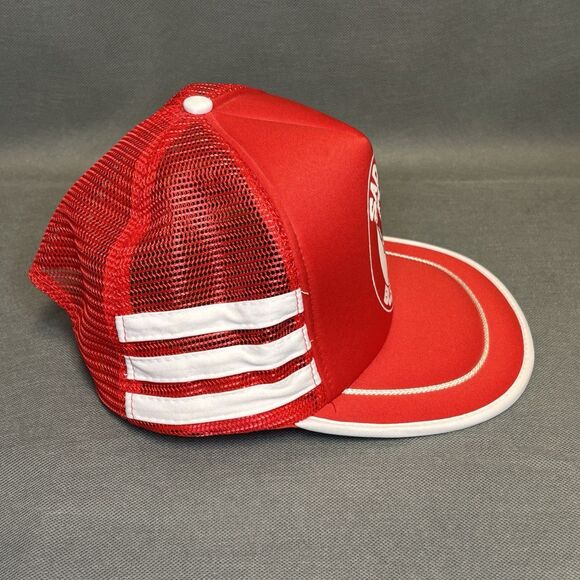 VTG 1990s USA Iraq Saddam Buster Canada Mesh Baseball Cap Hat One Size Snapback - Picture 7 of 16